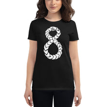 Load image into Gallery viewer, Auroboros Serpent Women&#39;s short sleeve t-shirt